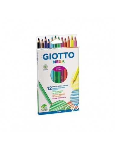 Giotto 225600 - Pastelli Mega 12 pz - 42436 | Futurartb2b Ingrosso Giocattoli