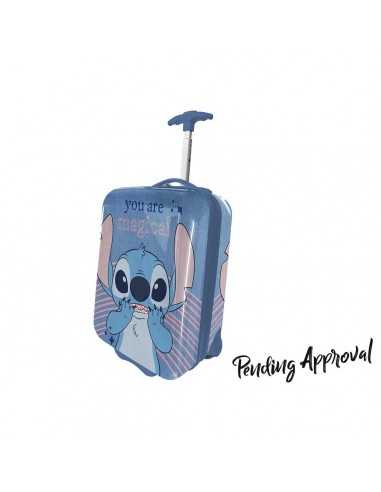 Stitch Trolley rigido da viaggio 2 ruote - CORD09294MC | Futurartb2b Ingrosso Giocattoli