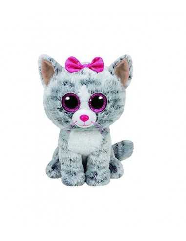 beanie boos peluche kiki gattina grigia centimetri 15 - RAF371907 | Futurartb2b Ingrosso Giocattoli