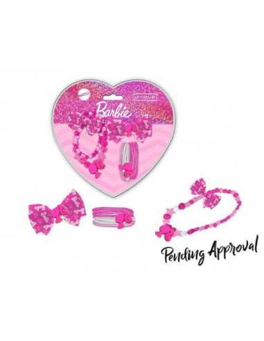 SET ACCESSORI CAPELLI + COLLANA BARBIE - CORB09132 | Futurartb2b Ingrosso Giocattoli