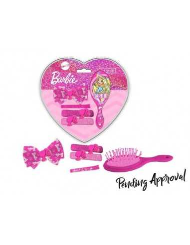 SET ACCESSORI CAPELLI + SPAZZOLA BARBIE - CORB09131 | Futurartb2b Ingrosso Giocattoli