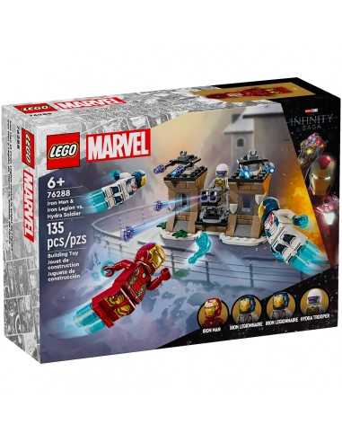 Lego Marvel 76288 Iron Man e Legione di ferro vs. Soldato Hydra - LEG6471522 | Futurartb2b Ingrosso Giocattoli