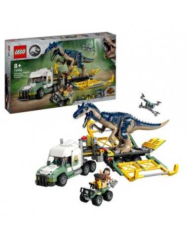 Lego Jurassic World 76966 Missione dinosauro camion di trasporto dell allosauro - LEG6470556 | Futurartb2b Ingrosso Giocattoli