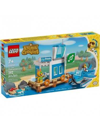 Lego Animal Crossing 77051 In volo con la Dodo Airlines - LEG6471354 | Futurartb2b Ingrosso Giocattoli