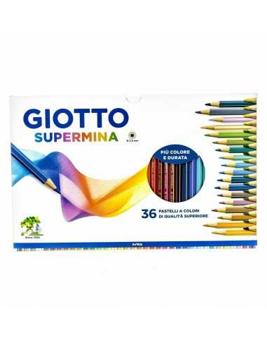 Giotto 36 pastelli supermina - PMSF235900 | Futurartb2b Ingrosso Giocattoli