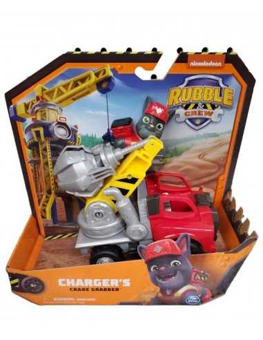 Paw Patrol Charge con veicolo crane grabber - PMS20141509 | Futurartb2b Ingrosso Giocattoli