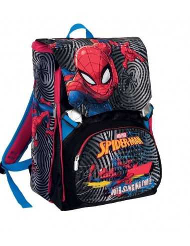 ZAINO SCUOLA SDOPPIABILE BIG SPIDER MAN - ROU202902301-899 | Futurartb2b Ingrosso Giocattoli