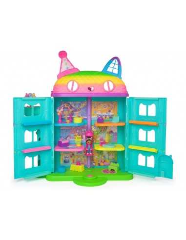 Gabby's Dollhouse, la nuova magica casa delle bambole Celebration con accessori ed effetti sonori per bambine - PMS6070742 | ...