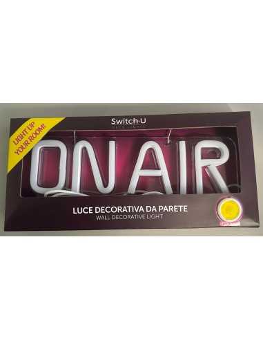 Luce decorativa da parete ON AIR - IBSLUXDEC016 | Futurartb2b Ingrosso Giocattoli