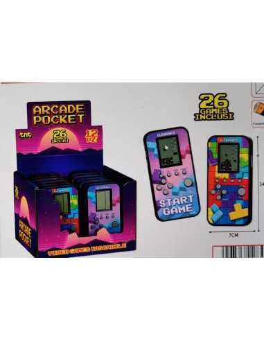 Poket arcade 26 Games video gioco tascabile - TOY28402 | Futurartb2b Ingrosso Giocattoli