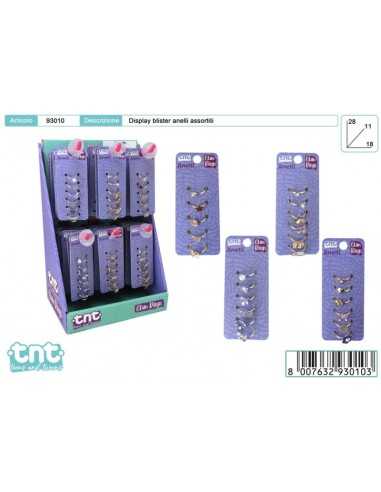 TnT Teen Set 5 anelli - TOY93010 | Futurartb2b Ingrosso Giocattoli