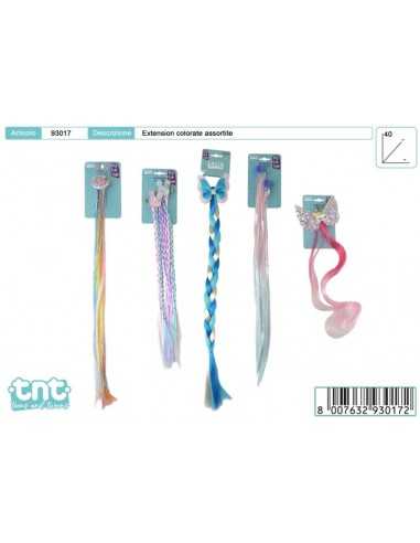 TnT Teen extension per capelli colorate 40 cm - TOY93017 | Futurartb2b Ingrosso Giocattoli