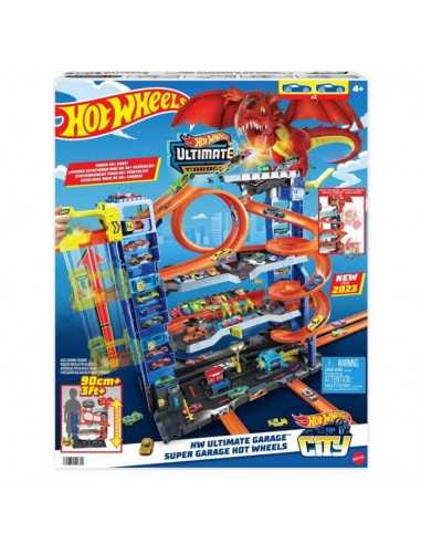 Hot Wheels City Super Garage Mattel - AGRHKX48 | Futurartb2b Ingrosso Giocattoli