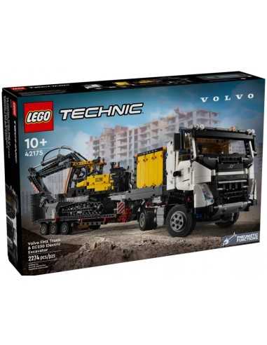 LEGO TECHNIC 42175 Autocarro Volvo FMX ed Escavatore elettrico EC230 - LEG6470652 | Futurartb2b Ingrosso Giocattoli