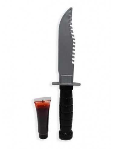 Coltello con Sangue Finto scherzo di carnevale e halloween -  | Futurartb2b Ingrosso Giocattoli