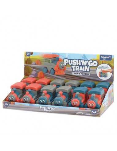 Treno Push n go 3 colori - KEYFM123 | Futurartb2b Ingrosso Giocattoli