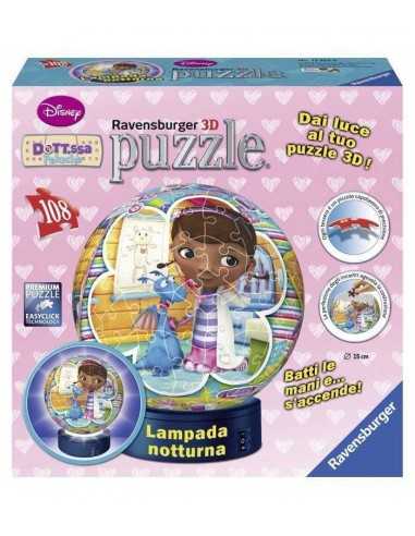 dottoressa peluche puzzleball 3D lampada - RAV12253 0 | Futurartb2b Ingrosso Giocattoli