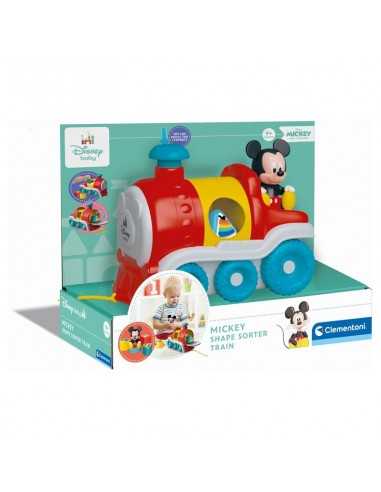 Topolino trenino incastro forme - CLE17900 | Futurartb2b Ingrosso Giocattoli