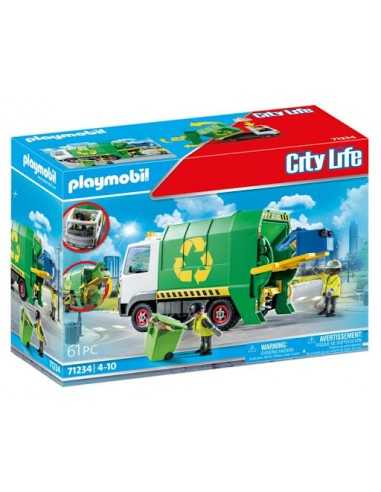 PlayMobil City Life Camion raccolta differenziata 71234 - PLA71234 | Futurartb2b Ingrosso Giocattoli