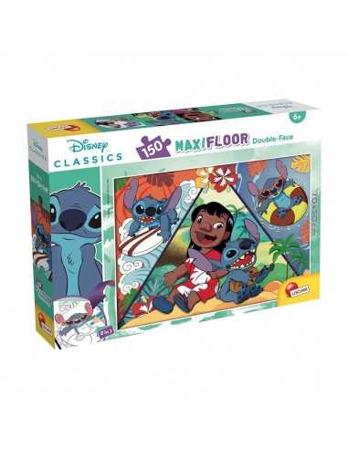 Disney Stitch Puzzle maxi floor 150 - LIS105830 | Futurartb2b Ingrosso Giocattoli