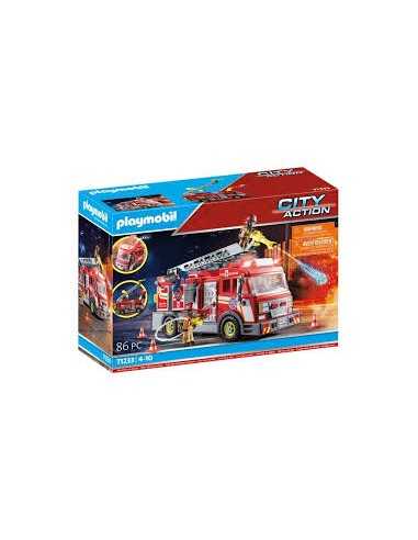 PlayMobil City action 71233 camion dei pompieri - PLA71233 | Futurartb2b Ingrosso Giocattoli