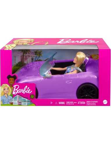 Barbie auto decapottabile con bambola - TOYHBY29 | Futurartb2b Ingrosso Giocattoli