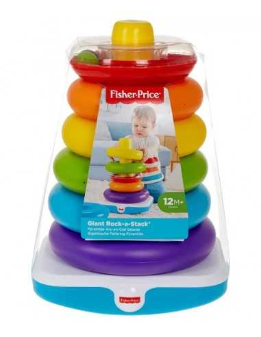 Fisher-Price Piramide 5 anelli gigante - TOYGJW15 | Futurartb2b Ingrosso Giocattoli