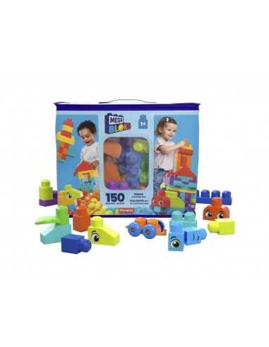 MEGA BLOKS - Sacca Eco Grande 150 Pezzi, con 150 blocchi da costruzione grandi e colorati - TOYHHM96 | Futurartb2b Ingrosso G...