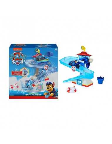 Spin Master Paw Patrol, Adventure Bay Bath Playset con Veicolo - TOY6060546 | Futurartb2b Ingrosso Giocattoli