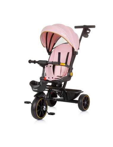 Chipolino Triciclo Max Sport 360 Obsidian flamingo - TRKMS02406FL | Futurartb2b Ingrosso Giocattoli