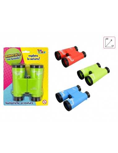 Binocolo in blister 3 colori - TOY28004 | Futurartb2b Ingrosso Giocattoli