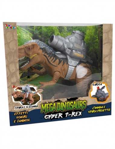 Mega Dinosaurs - Cyber T-Rex - TOY28033 | Futurartb2b Ingrosso Giocattoli