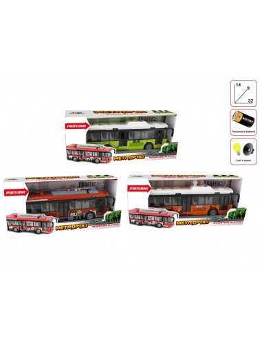 Metropoli bus a frizione - TOY28325 | Futurartb2b Ingrosso Giocattoli