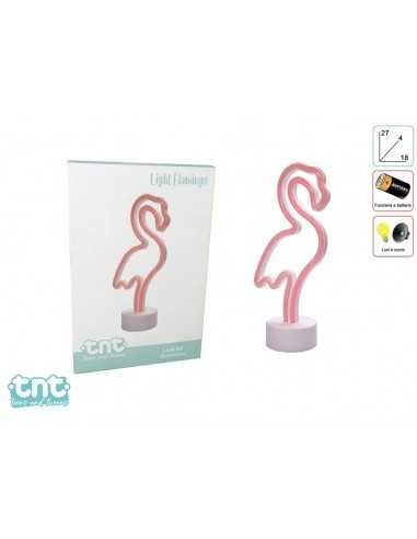 Tnt light flamingo luce led 27cm - TOY92002 | Futurartb2b Ingrosso Giocattoli