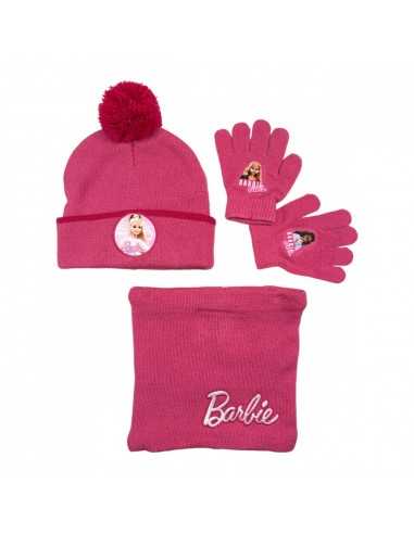 Barbie Set 3 pezzi Cappello guanti piu Scaldacollo - VYABAR24-2265 | Futurartb2b Ingrosso Giocattoli