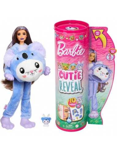 Barbie Cutie Reveal Bambola con Costume di Peluche da Coniglietto-Koala - TOYHRK26 | Futurartb2b Ingrosso Giocattoli