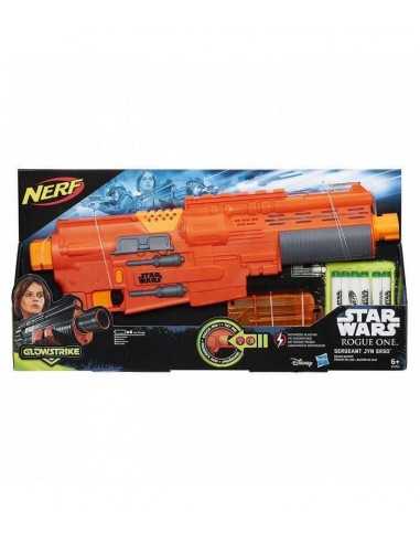 star wars sergeant jyn erso deluxe blaster nerf con 6 dardi - HASB7763EU40 | Futurartb2b Ingrosso Giocattoli