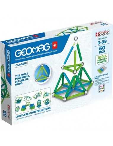 Geomag Classic green line 60 pezzi costruzioni magnetiche - BIA272 | Futurartb2b Ingrosso Giocattoli