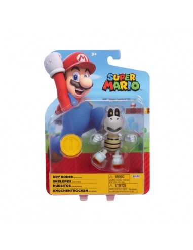 Super Mario personaggio Tartosso con moneta serie 28 - JAK42442-4 | Futurartb2b Ingrosso Giocattoli