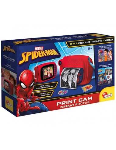 Lisciani Giochi- SpiderMan Print Cam Hi-Tech, Bambini da 4 Anni, Fotocamera Istantanea - LIS104024 | Futurartb2b Ingrosso Gio...