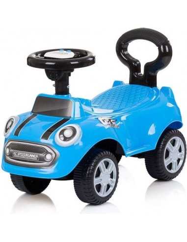 Auto da corsa cavalcabile go-go blu - ROCGO02301BL | Futurartb2b Ingrosso Giocattoli