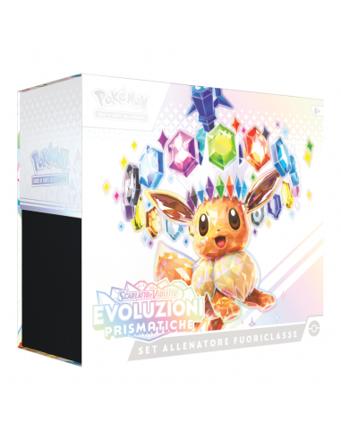 Pokemon - ITA Set allenatore fuori classe Scarlatto e Violetto - 8.5 EVOLUZIONI PRISMATICHE - GAMPK10015 | Futurartb2b Ingros...