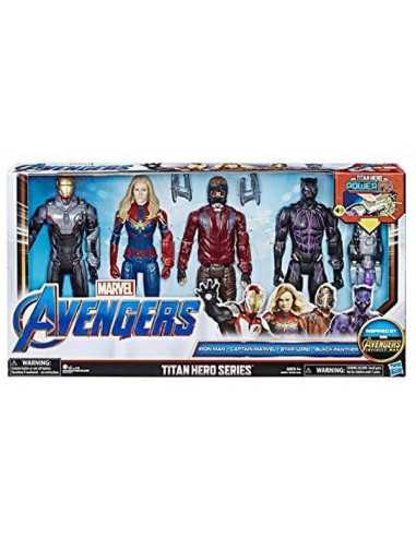 Avengers Confezione 4 personaggi piu accessorio - TOYE5166/E6903 | Futurartb2b Ingrosso Giocattoli