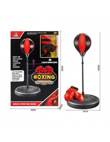 Punching Ball Con Guantoni pugilato box - EAY89726 | Futurartb2b Ingrosso Giocattoli