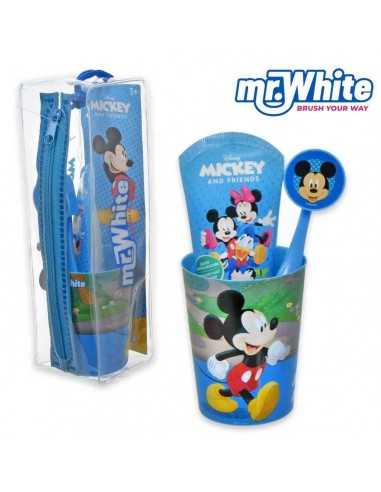 Disney Topolino borsello da bambina con spazzolino dentifricio bicchiere - RBPO011 | Futurartb2b Ingrosso Giocattoli