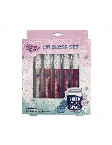 Set 5 lip Gloss lucidalabbra - VYAVYA045 | Futurartb2b Ingrosso Giocattoli