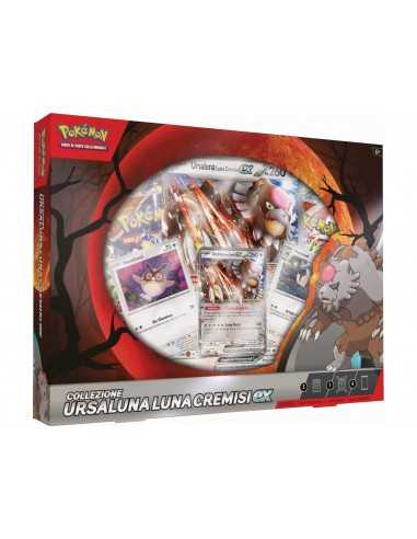 Pokemon Collezione Ursaluna Luna Cremisi-ex - GAMPK60548 | Futurartb2b Ingrosso Giocattoli