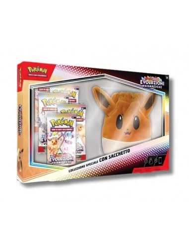 Pokemon Collezione speciale Scarlatto e Violetto Evoluzioni Prismatiche con Sacchetto Eevee - GAMPK10104 | Futurartb2b Ingros...