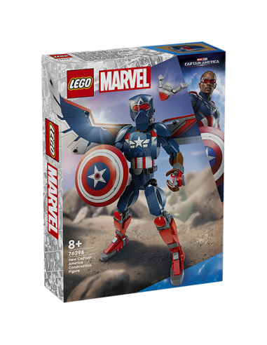 Lego Marvel 76296 Nuovo personaggio costruibile di Captain America - LEG6474671 | Futurartb2b Ingrosso Giocattoli