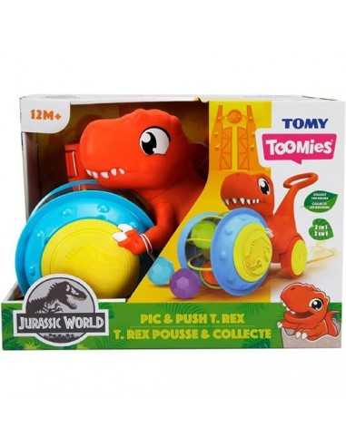 Toomies Primi passi Infanzia Jurassic World Pic&Push T-Rex - ROC21887955 | Futurartb2b Ingrosso Giocattoli